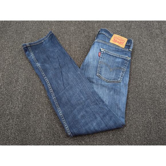 Levi's Other - Levi’s 513 Jeans Men’s Slim Fit Straight Leg Blue Medium Wash Denim Size 30 x 32
